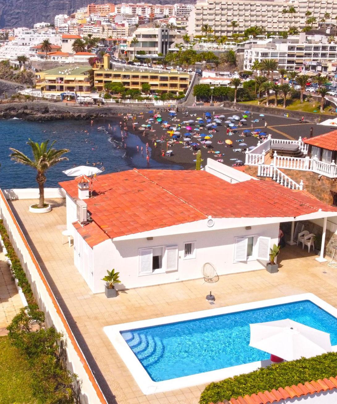 Beachfront Villa And Pool Puerto de Santiago  Eksteriør billede