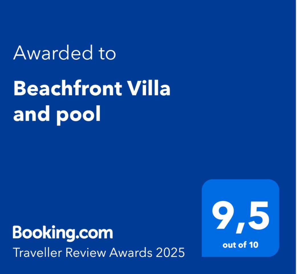 Beachfront Villa And Pool Puerto de Santiago  Eksteriør billede